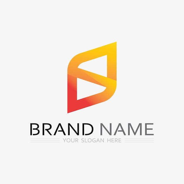 Font do logotipo s e gráfico vetorial do design do logotipo da letra s