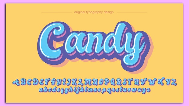 Vetor fontes de alfabeto moderno digital abstrato tipografia