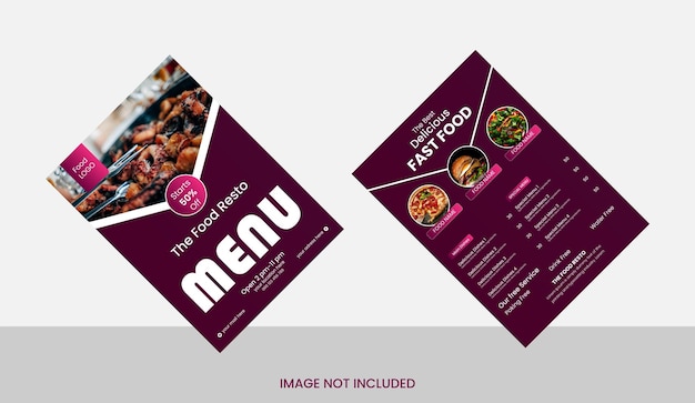 FoodMENUDESIGNFORRESTAURANT (desenho de refeições)