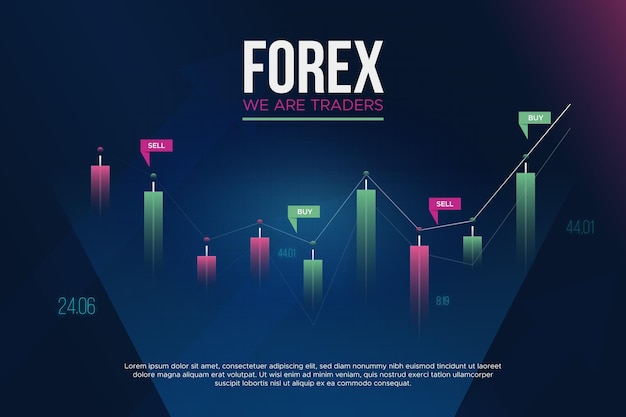 Forex trading background