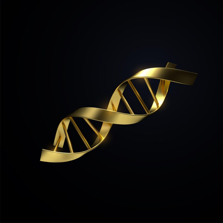 Forma dourada de DNA
