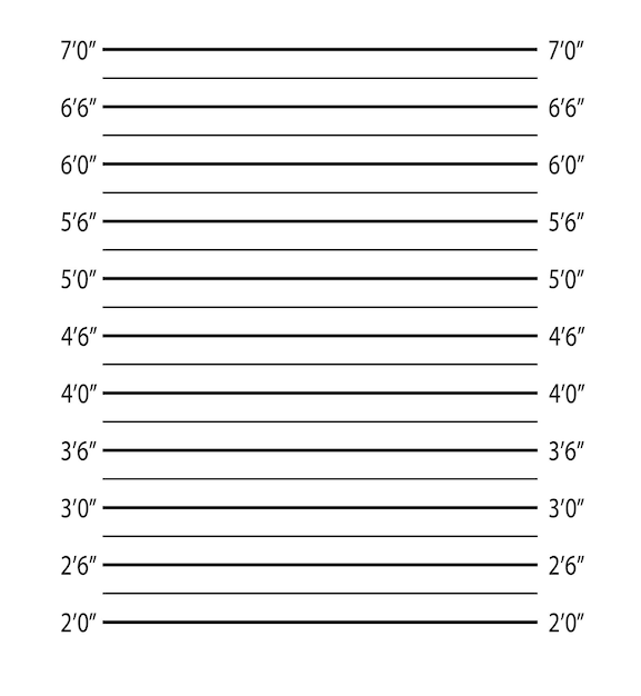 Formação da polícia ou vetor de fundo de mugshot