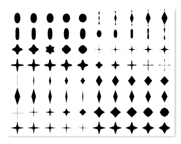 Vetor formas geométricas abstratas