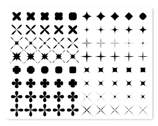 Vetor formas geométricas abstratas