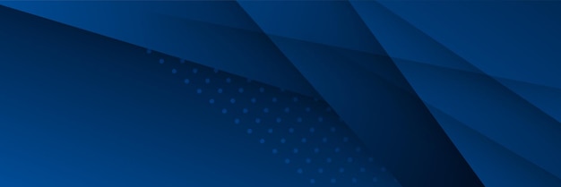 Formas geométricas mínimas de banner azul abstrato design de fundo moderno Design para modelo de pôster na web pano de fundo banner brochura website flyer apresentação da página de destino e webinar