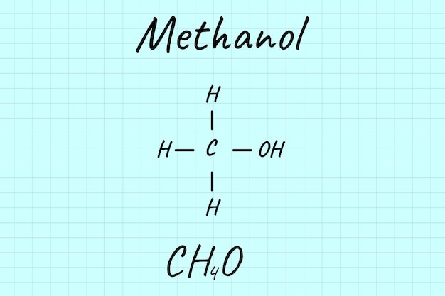 Fórmula química do metanol