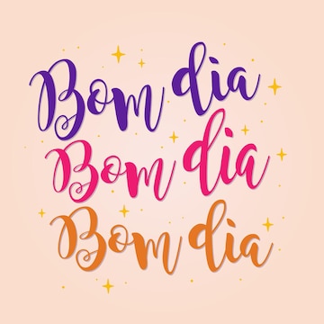 todos os dias é um bom dia para começar. bom dia arte vetorial de