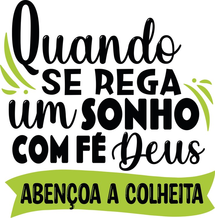 Vetor frase religiosa e espiritual