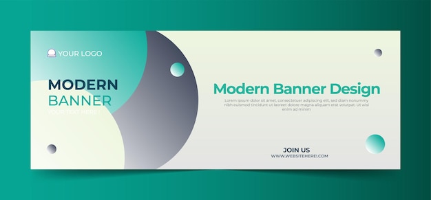 Free Vector Moderna Companhia de Negócios Colorida com Cor Verde Gradiente Forma de Círculo