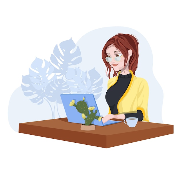 Freelance ou conceito de treinamento