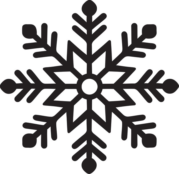 Vetor frosty elegance snowflake logo vector icon invernos charm snowflake design logotipo