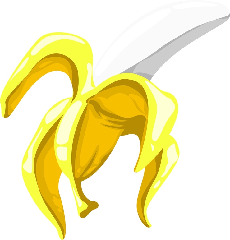 Vetor fruto de banana