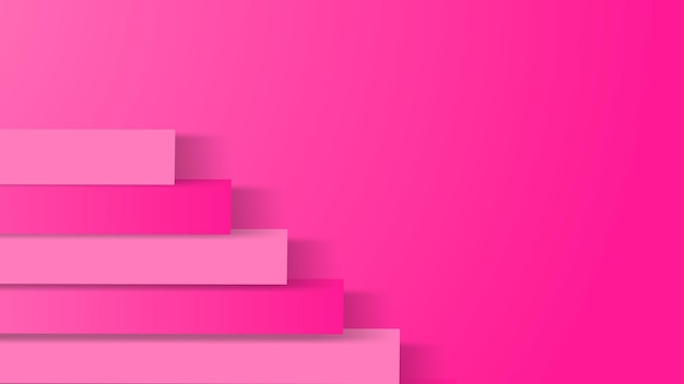 Fundo 3d rosa gradiente