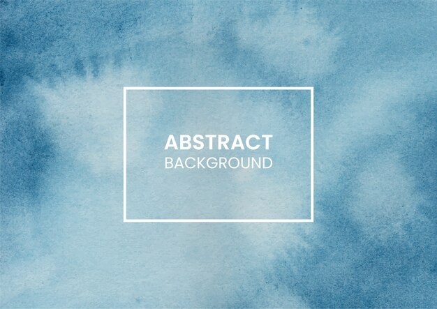 Fundo abstrato aquarela azul claro