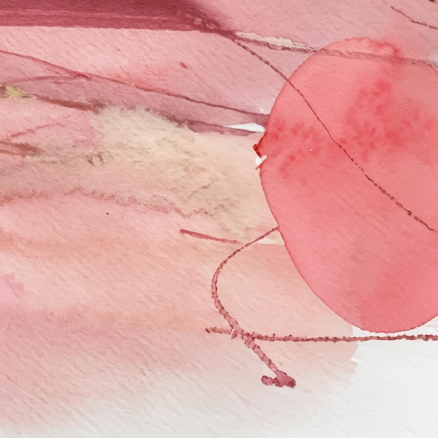 Fundo abstrato aquarela rosa