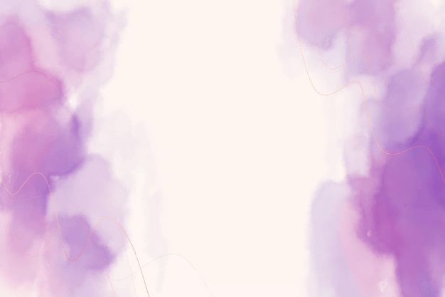 Fundo abstrato aquarela roxo