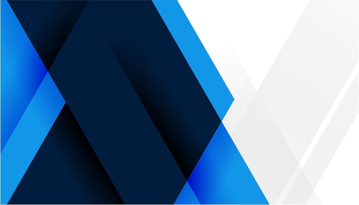 Vetor fundo abstrato azul simples moderno com conceito corporativo e profissional