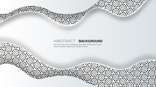 Fundo abstrato branco simples