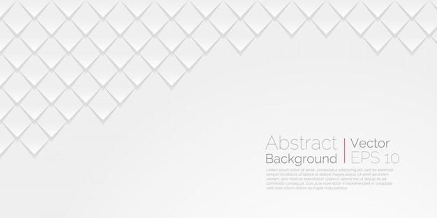 Vetor fundo abstrato branco.