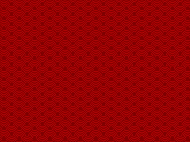Fundo abstrato chinês vermelho gradiente onda círculo