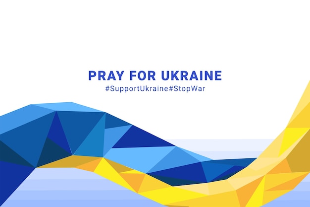 Fundo abstrato claro com bandeira da ucrânia vector suporte ucrânia