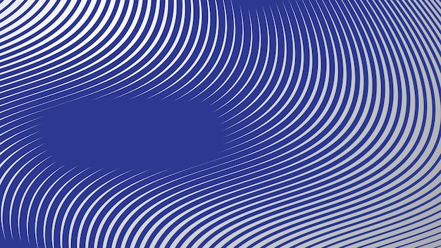 Fundo abstrato com linhas curvas azuis para fundo ou apresentação