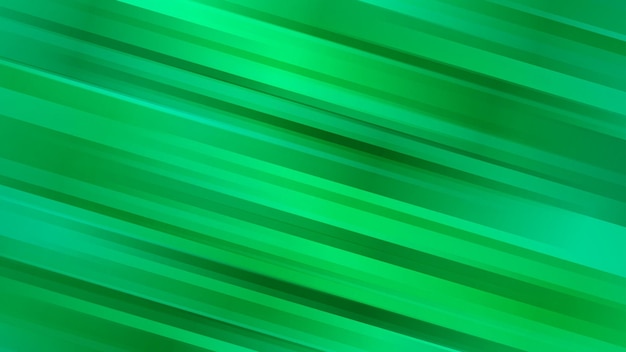 Fundo abstrato com linhas diagonais em cores verdes