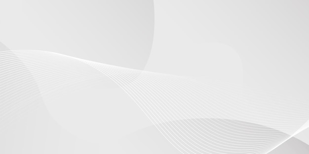 Fundo abstrato com linhas onduladas dinâmicas Fundo de conceito de tecnologia digital do futuro
