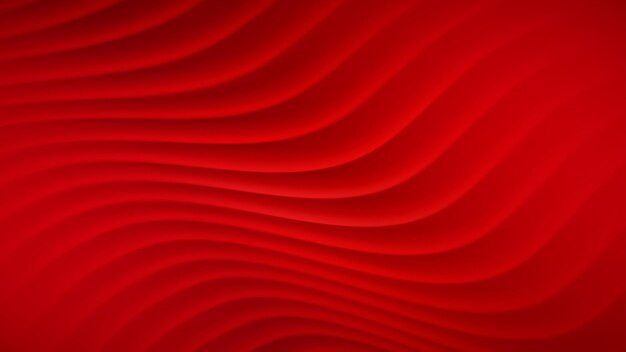 Fundo abstrato com linhas onduladas em cores vermelhas