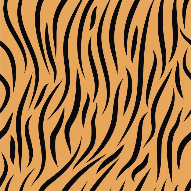 Vetor fundo abstrato com listras de tigre sem costura