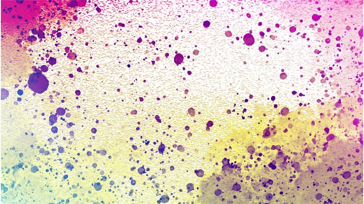 Vetor fundo abstrato com manchas de aquarela