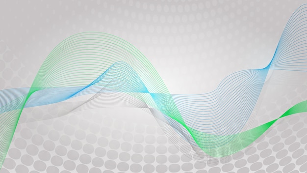 Fundo abstrato com ondas