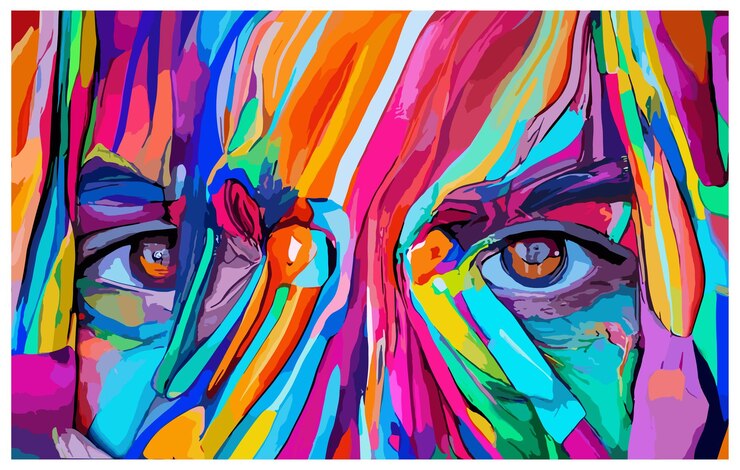 Vetor fundo abstrato com redemoinhos coloridos ilustração vetorial eps 10