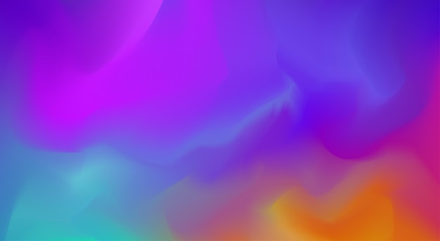 Vetor fundo abstrato com uma combinação elegante e moderna de laranja amarelo vermelho azul roxo e