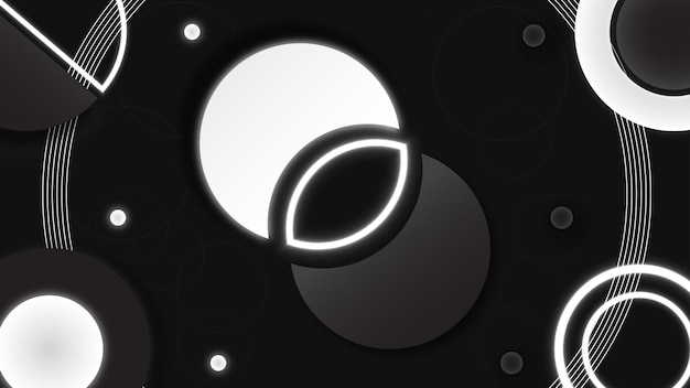fundo abstrato cricle