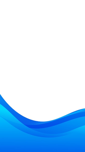 Fundo abstrato da onda azul