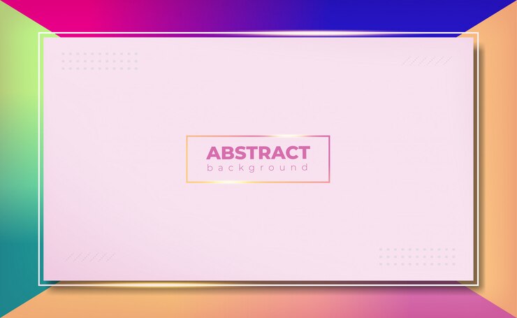 fundo abstrato de formas coloridas