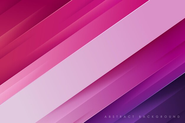 fundo abstrato de gradação de corte de papel diagonal colorida realista