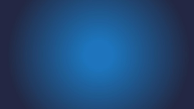 Fundo abstrato de gradiente azul escuro para fundo ou apresentação