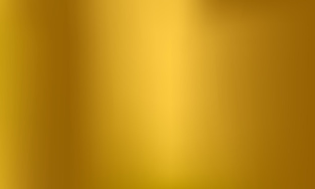 Vetor fundo abstrato de gradiente dourado com textura brilhante suave para design de produtos de luxo