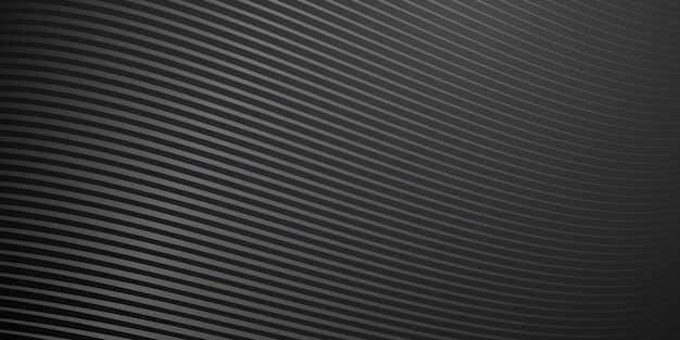 Fundo abstrato de linhas onduladas em cores pretas