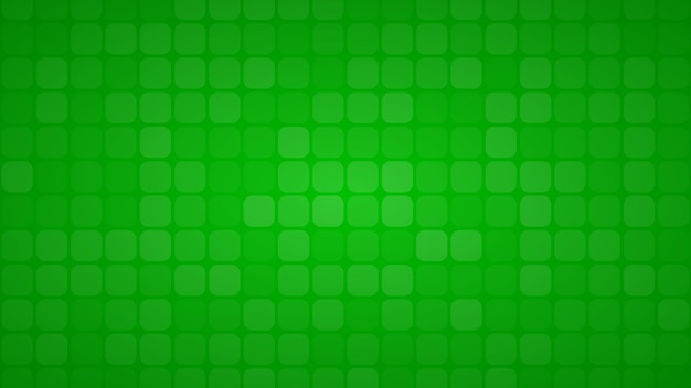 Vetor fundo abstrato de pequenos quadrados ou pixels em cores verdes