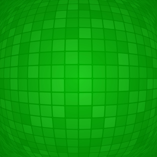 Fundo abstrato de pequenos quadrados ou pixels em cores verdes