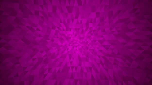 Fundo abstrato de pequenos triângulos em cores roxas