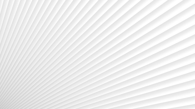 Fundo abstrato de raios gradientes em cores brancas