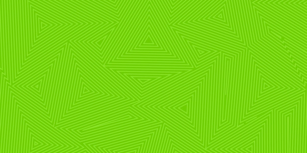 Vetor fundo abstrato de triângulos concêntricos em cores verdes