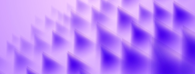 Fundo abstrato de triângulos em cores roxas