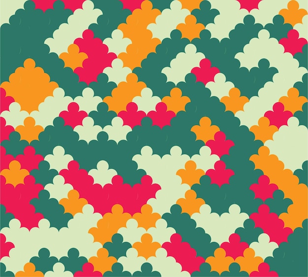 Fundo abstrato do projeto de padrões geométricos
