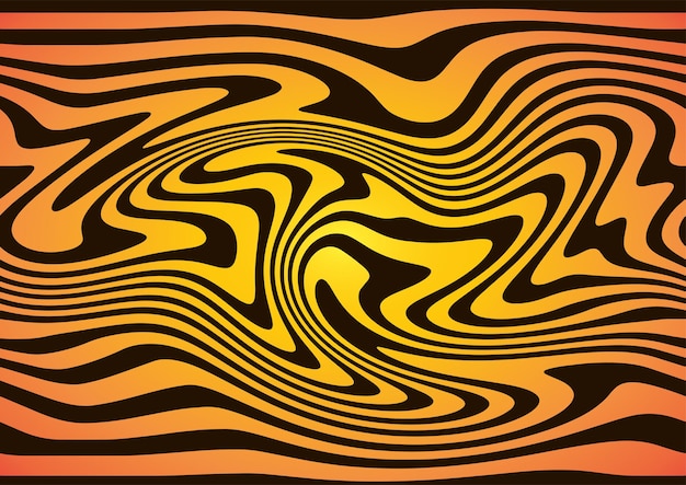 Fundo abstrato em estilo psicodélico como pele de zebra