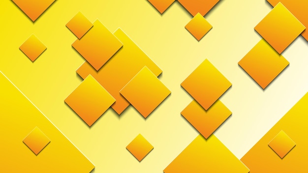 Fundo abstrato gradiente amarelo e branco com formato retangular